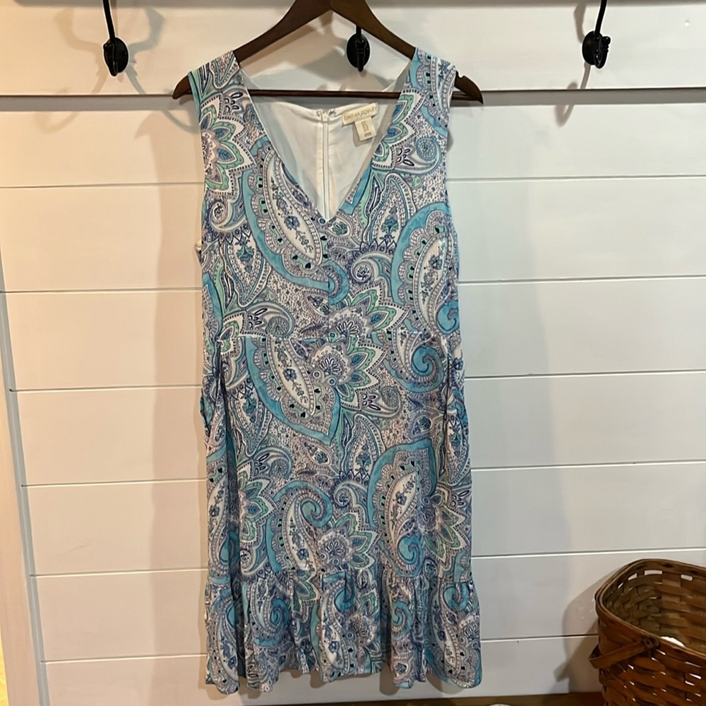 Cynthia Rowley dress women’s 8 paisley spring summer
